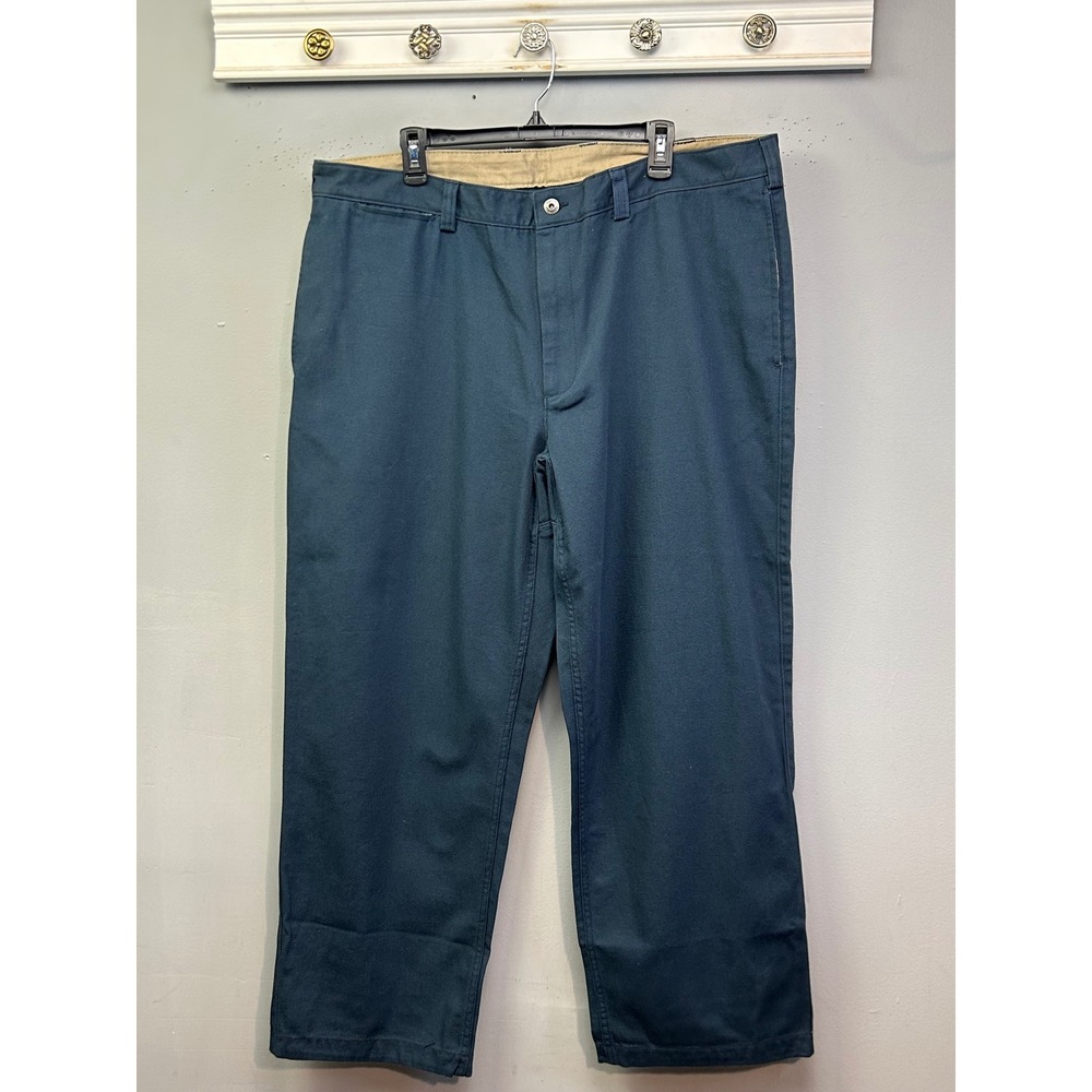 Duluth Trading Co Pants‎ Mens 42x30 Blue Canvas Workwear Straight 20202